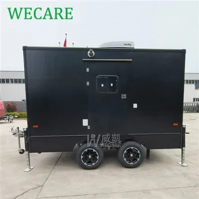 Tuš prikolica s dvije kabine